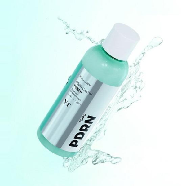 VT COSMETICS PDRN GLOW TONER 200ml - Тонер з PDRN для інтенсивного відновлення та зволоження VTC089 фото