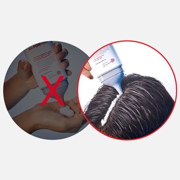 Оздоравливающая маска для кожи головы Dr.FORHAIR Folligen Scalp Pack, 250мл 8809485532011 фото