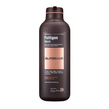 Шампунь для відновлення кольору сивого волосся Dr.FORHAIR Folligen Black Shampoo, 500 мл 8809485534398 фото