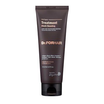 Бальзам-кондиционер для восстановления цвета седых волос Dr.FORHAIR Folligen Black Treatment, 150мл 8809485534404 фото