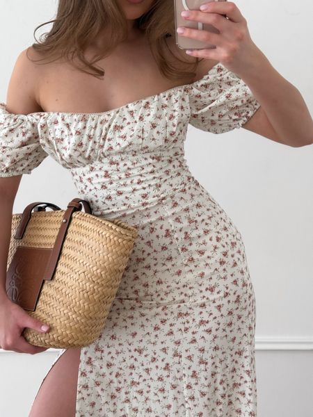 Літня сукня максі з віскози з квітами XS/S cutieedress03xs_s фото