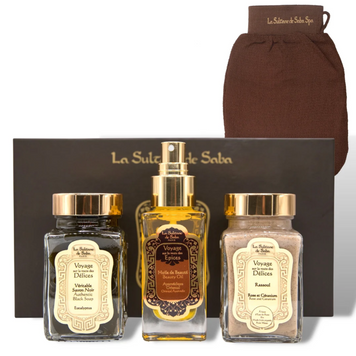 La Sultane de Saba Body Gift Set Journey to the route of Delights Hammam Ayurvedic - Лімітований набір Хаммам Аюрведичний 000077A фото