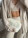 Сет з бежевого трикотажу з штанами (кімоно+топ+штани) XS/S cutiesetbeige02S фото 5