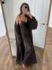 Шовкова сукня максі шоколадного кольору XS/S cutieedress002xs_s фото 1