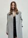 Довге пальто сірого кольору Fall Winter XS/S vocutiee22xss фото 3