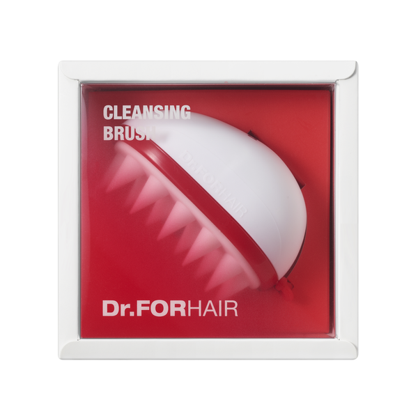 Силиконовая массажная щетка для мытья головы Dr.FORHAIR Cleansing Scalp Brush 8809485532158 фото
