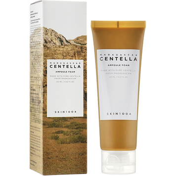 Очищувальна ампульна пінка для вмивання з екстрактом центели - SKIN1004 Madagascar Centella Ampoule Foam 125ml SKN018 фото